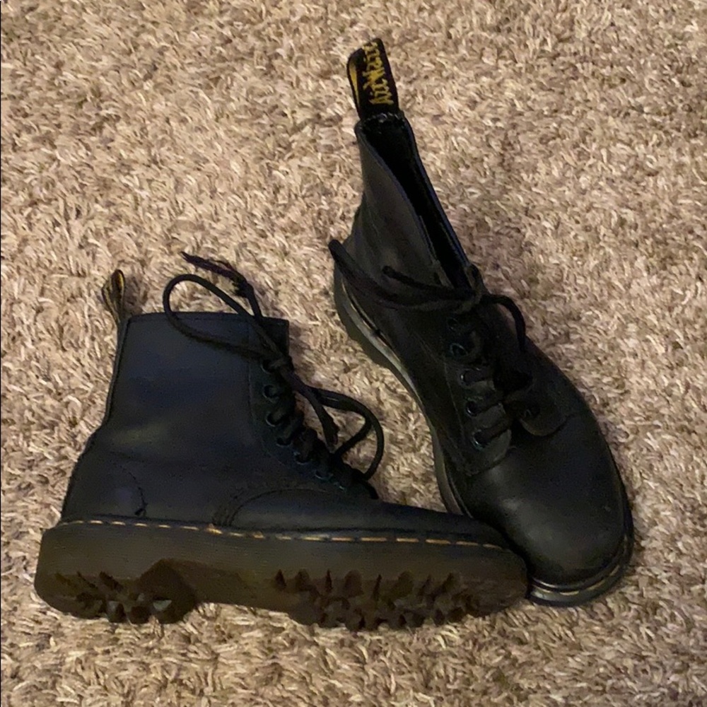 Soft Leather Original Black Doc Marten Boots